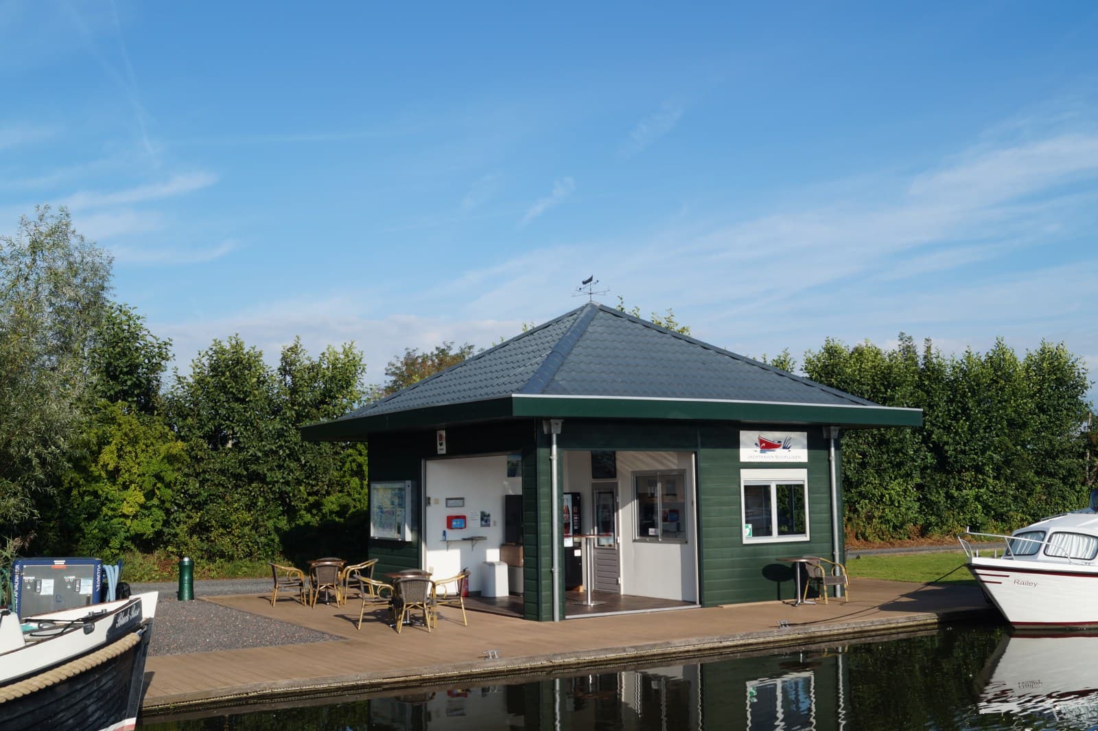 Faciliteiten aan de jachthaven