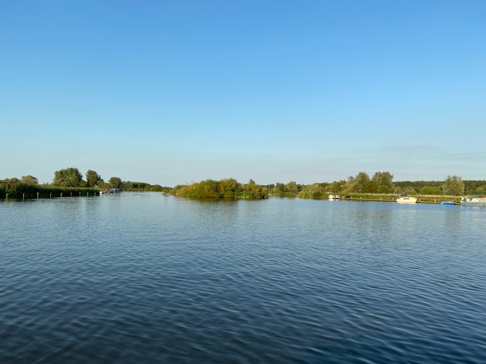Vaarwater rondom de haven