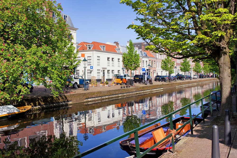 Vaarwater richting Den Haag