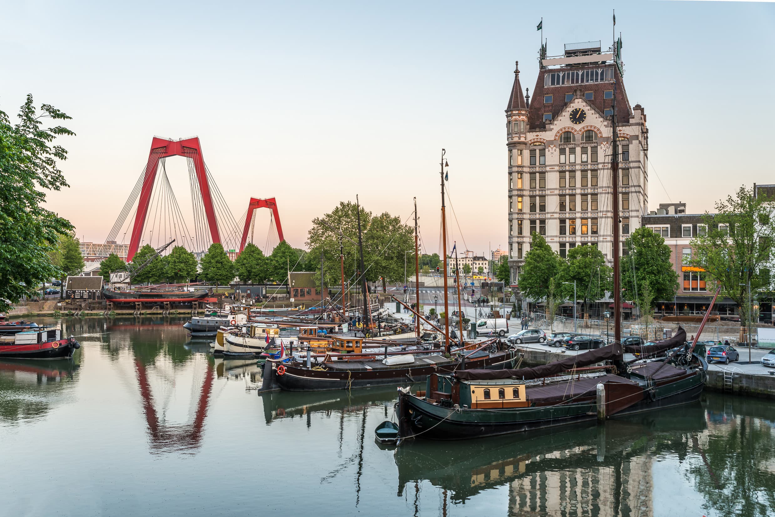 Vaarwater richting Rotterdam